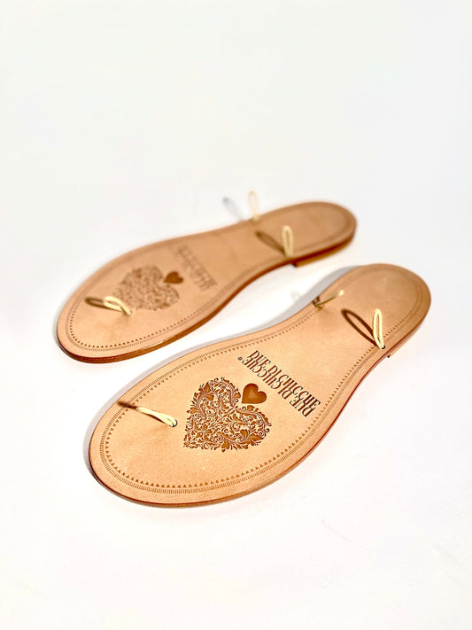 Suola in cuoio 3 ganci