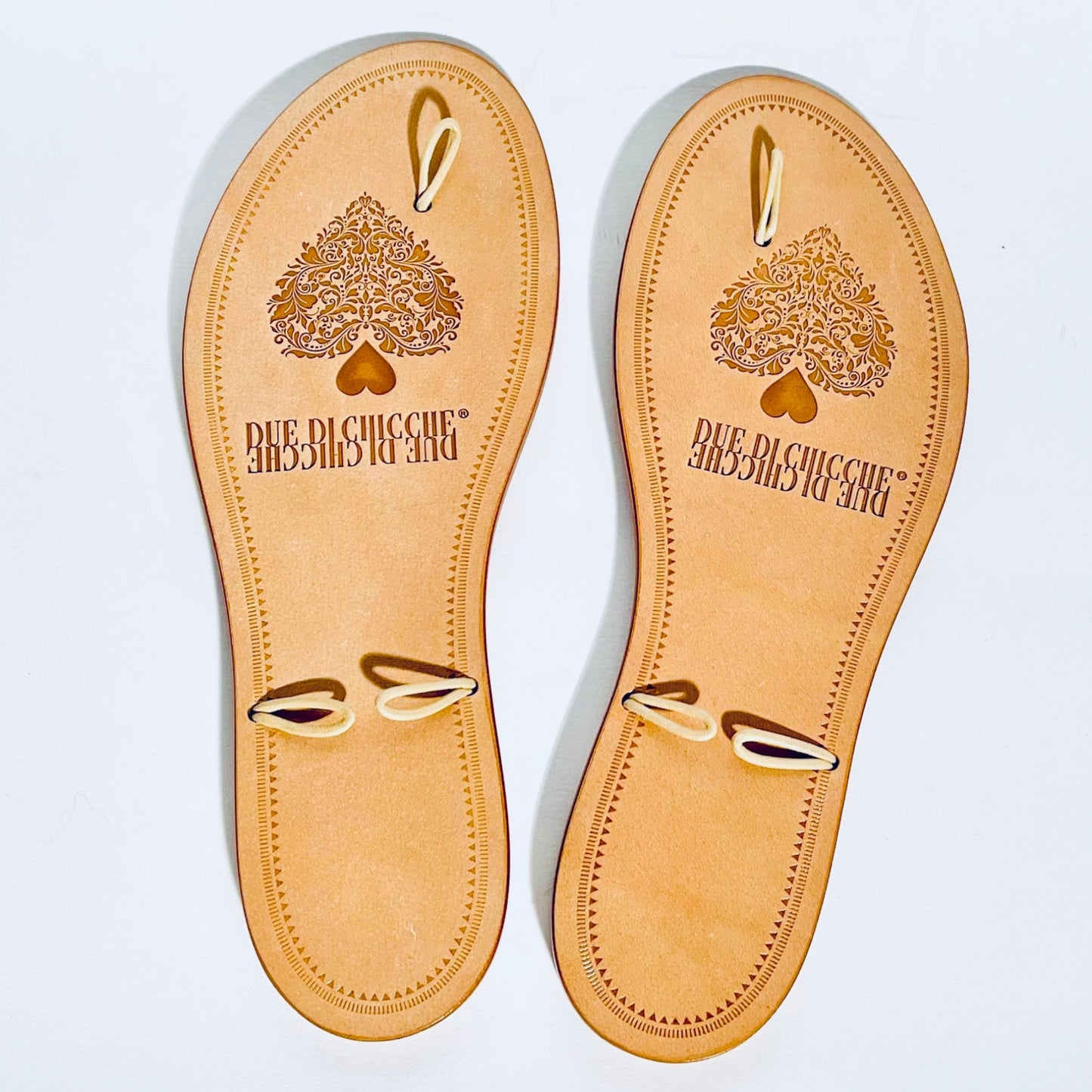 Suola in cuoio 3 ganci