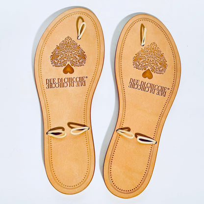 Suola in cuoio 3 ganci