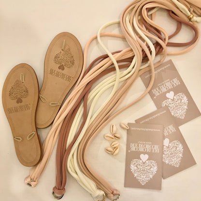 Suola in cuoio 3 ganci