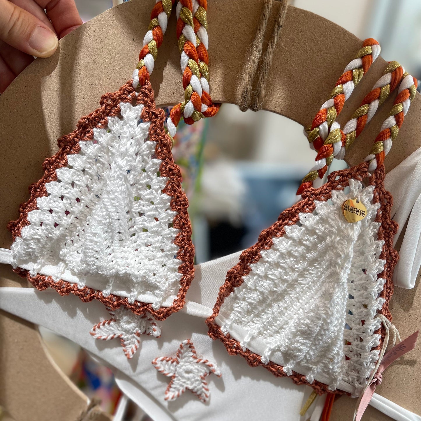 Bikini triangolo uncinetto